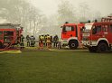 Feuer Lager für Strohballen Koeln Rath Luetzenkirchenerstr P219